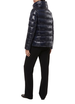 Back View - Click To Enlarge - HERNO - Straight Fit Puffer Jacket