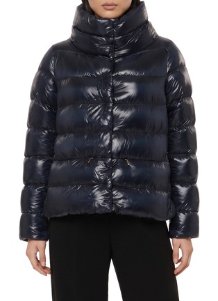 Main View - Click To Enlarge - HERNO - Straight Fit Puffer Jacket