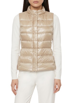 Main View - Click To Enlarge - HERNO - Mock Neck Puffer Gilet