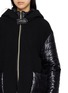  - HERNO - Tassel Hem Puffer Panel Hooded Jacket