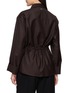 Back View - Click To Enlarge - HERNO - Drawstring Wait Shirt