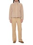 Figure View - Click To Enlarge - HERNO - Zip Up Teddy Jacket