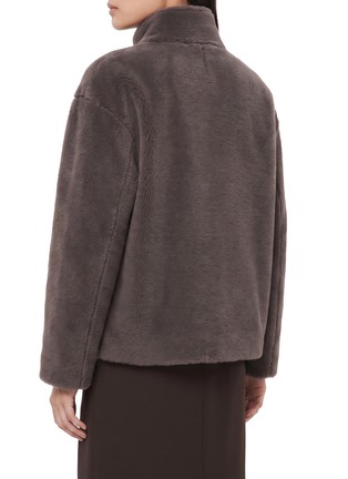 Back View - Click To Enlarge - HERNO - Faux Fur Jacket