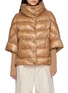 HERNO Cape Buttoned Puffer Jacket