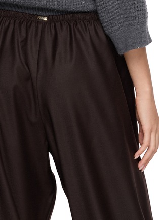  - HERNO - Wool Silk Wide Leg Pants
