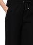  - HERNO - Drawstring Waist Wide Leg Pants