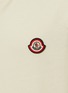  - MONCLER - Logo Badge Crewneck Cotton T-Shirt