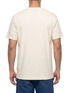 Back View - Click To Enlarge - MONCLER - Logo Badge Crewneck Cotton T-Shirt