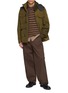 Figure View - Click To Enlarge - MONCLER - Lyricas Hooded Multi Pocket Coat
