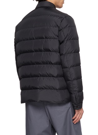 Back View - Click To Enlarge - MONCLER - Puffer Shirt Jacket
