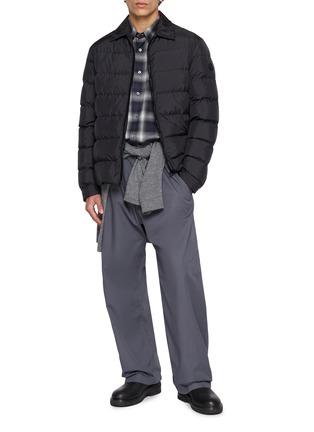 Figure View - Click To Enlarge - MONCLER - Puffer Shirt Jacket