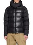MONCLER Hooded High Neck Puffer Jacket