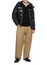 Figure View - Click To Enlarge - MONCLER - Hooded High Neck Puffer Jacket