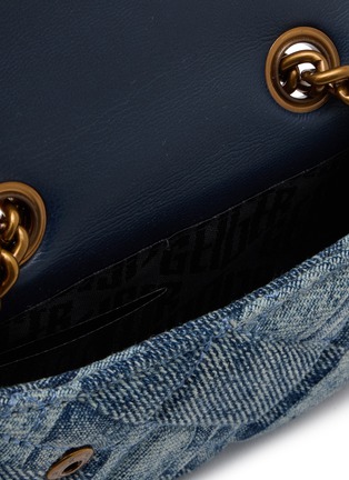 Detail View - Click To Enlarge - KURT GEIGER - Micro Kensington Denim Shoulder Bag