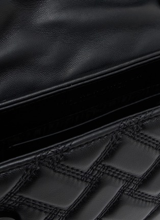Detail View - Click To Enlarge - KURT GEIGER - Mini Kensington Drench Leather Shoulder Bag