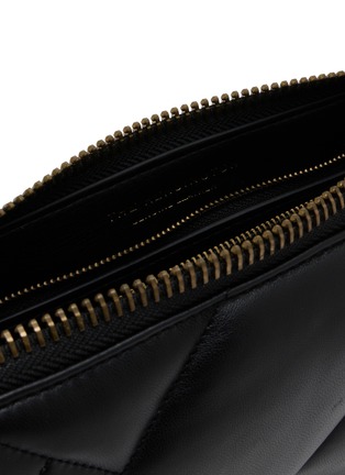Detail View - Click To Enlarge - KURT GEIGER - Kensington Puff Leather Pouch Bag