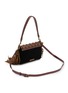 Detail View - Click To Enlarge - KURT GEIGER - Small Oxford Fringe Suede Shoulder Bag