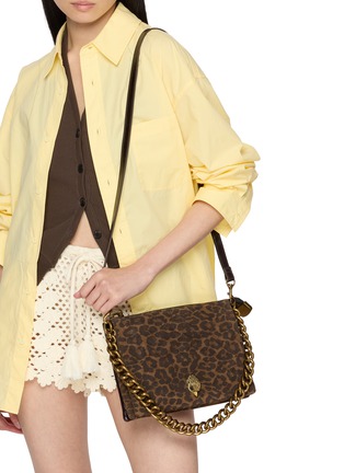 Front View - Click To Enlarge - KURT GEIGER - Kensington Puff Pouch Bag
