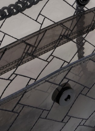 Detail View - Click To Enlarge - KURT GEIGER - Mini Kensington Vinyl Crossbody Bag