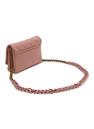 Detail View - Click To Enlarge - KURT GEIGER - Micro Kensington Kurt Leather Shoulder Bag