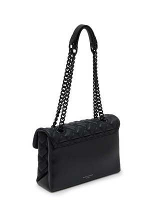 Detail View - Click To Enlarge - KURT GEIGER - Kensington Drench Leather Shoulder Bag