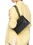 Figure View - Click To Enlarge - KURT GEIGER - Kensington Drench Leather Shoulder Bag