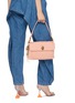 Front View - Click To Enlarge - KURT GEIGER - Celia Suede Shoulder Bag