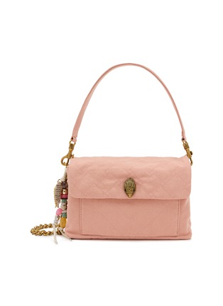 Main View - Click To Enlarge - KURT GEIGER - Celia Suede Shoulder Bag