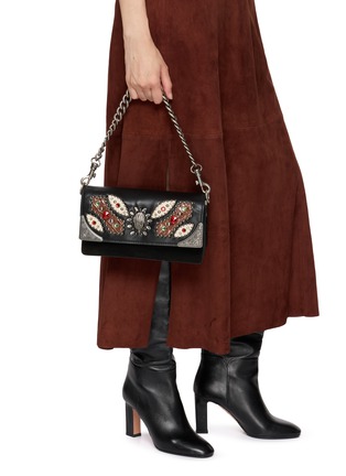Front View - Click To Enlarge - KURT GEIGER - Sloane Soft Shoulder Bag