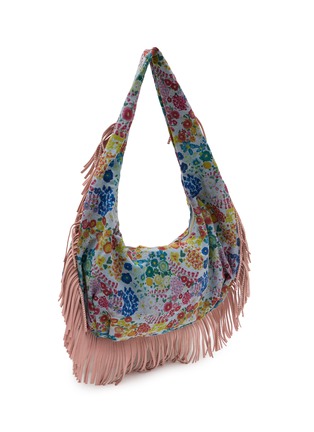 Detail View - Click To Enlarge - KURT GEIGER - Large Shoreditch Fringe Hobo Bag