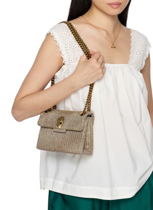 Figure View - Click To Enlarge - KURT GEIGER - Mini Kensington Strass Shoulder Bag