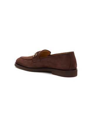  - BRUNELLO CUCINELLI - Horsebit Suede Loafers