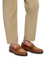 Figure View - Click To Enlarge - BRUNELLO CUCINELLI - Suede Leather Loafers