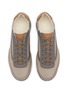Detail View - Click To Enlarge - BRUNELLO CUCINELLI - Nylon Leather Men's Sneakers
