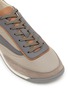 Detail View - Click To Enlarge - BRUNELLO CUCINELLI - Nylon Leather Men's Sneakers