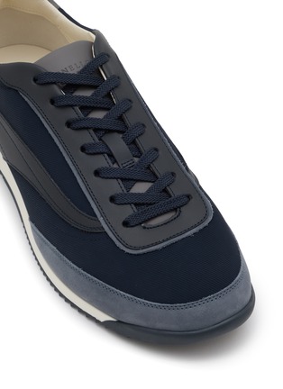 Detail View - Click To Enlarge - BRUNELLO CUCINELLI - Nylon Leather Men's Sneakers