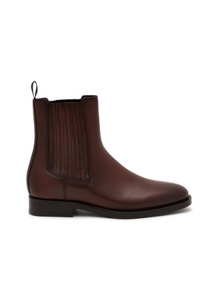 Main View - Click To Enlarge - BRUNELLO CUCINELLI - Leather Chelsea Boots