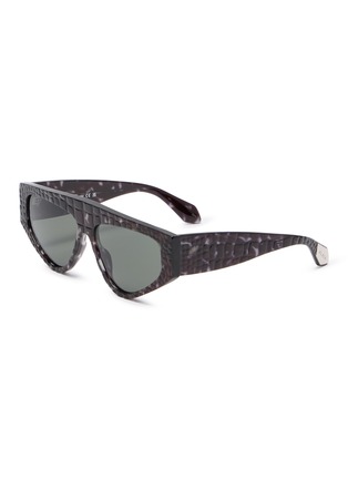 Main View - Click To Enlarge - ALAÏA - Acetete Cateye Sunglasses