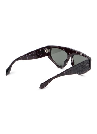 Figure View - Click To Enlarge - ALAÏA - Acetete Cateye Sunglasses