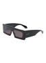 Main View - Click To Enlarge - ALAÏA - Acetate Rectangle Sunglasses