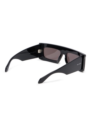 Figure View - Click To Enlarge - ALAÏA - Acetate Rectangle Sunglasses