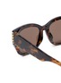 Detail View - Click To Enlarge - GUCCI - Recycled Acetate Square Sunglasses