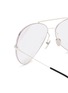 Detail View - Click To Enlarge - GUCCI - Metal Round Optical Glasses