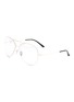 Main View - Click To Enlarge - GUCCI - Metal Round Optical Glasses