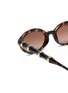 Detail View - Click To Enlarge - GUCCI - Injection Oval Sunglasses