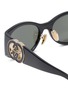 Detail View - Click To Enlarge - GUCCI - Injection Oval Sunglasses