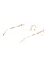 Figure View - Click To Enlarge - GUCCI - Metal Rectangle Optical Glasses