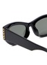 Detail View - Click To Enlarge - GUCCI - Recycled Acetate Rectangle Sunglasses