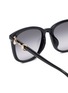 Detail View - Click To Enlarge - GUCCI - Recycled Acetate Square Sunglasses