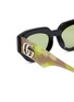 Detail View - Click To Enlarge - GUCCI - Recycled Acetate Cateye Sunglasses